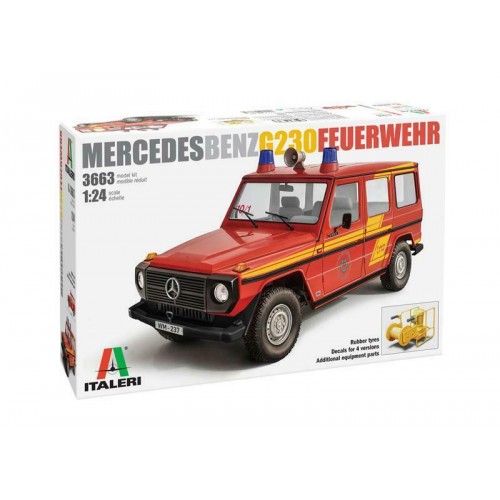 1/24 Italeri  Mercedes G230 Feuerwher  Fire Brigade 3663